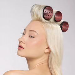 Thermal Hair Rollers Pro Aluminum Volumizing 7-Piece Set